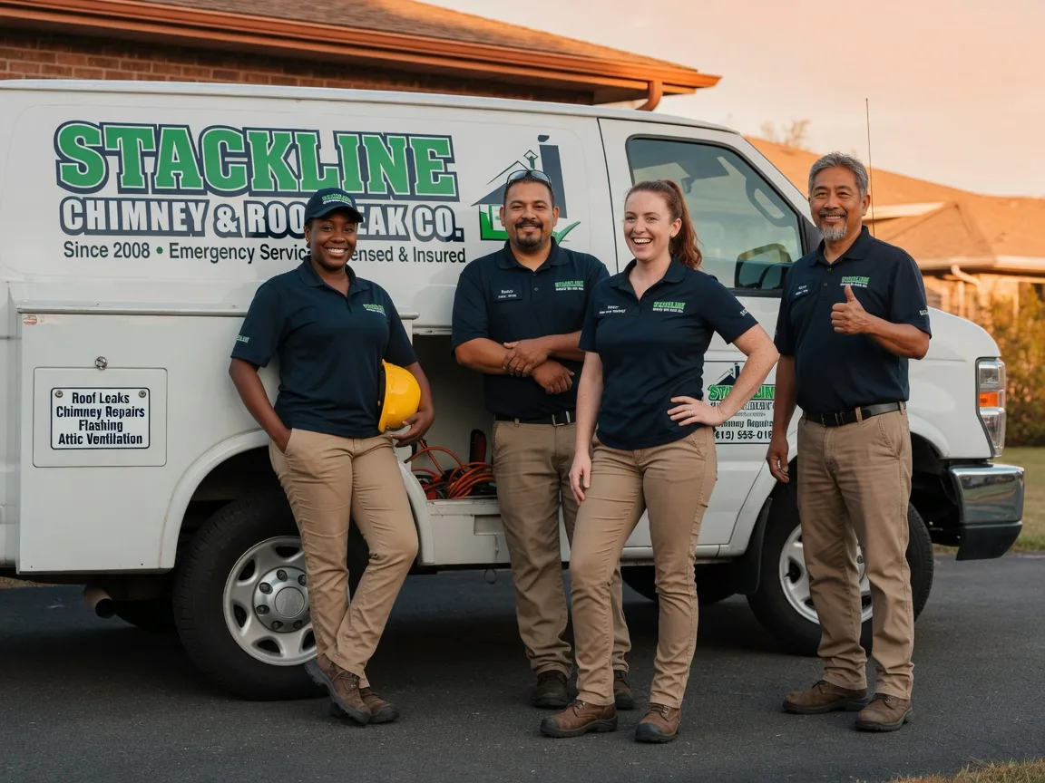 Chimney flashing repair company in Pomaria, SC